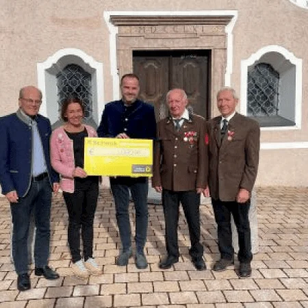 Spende Kameradschaftsbund Fieberbrunn