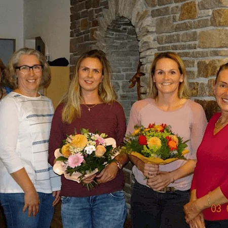 Wir gratulieren unseren Mitarbeiterinnen