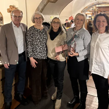 Mitarbeiterweihnachtsfeier mit Erehrungen